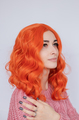 Руда перука центральний проділ ( 0502 ) Зображення