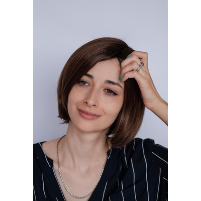 Перука каре подовжена чолка Bloom hair Holly ( 6/8 ) Зображення