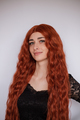 Перука руда Lace Wig на сітці хвиля ( 1308 ) Зображення